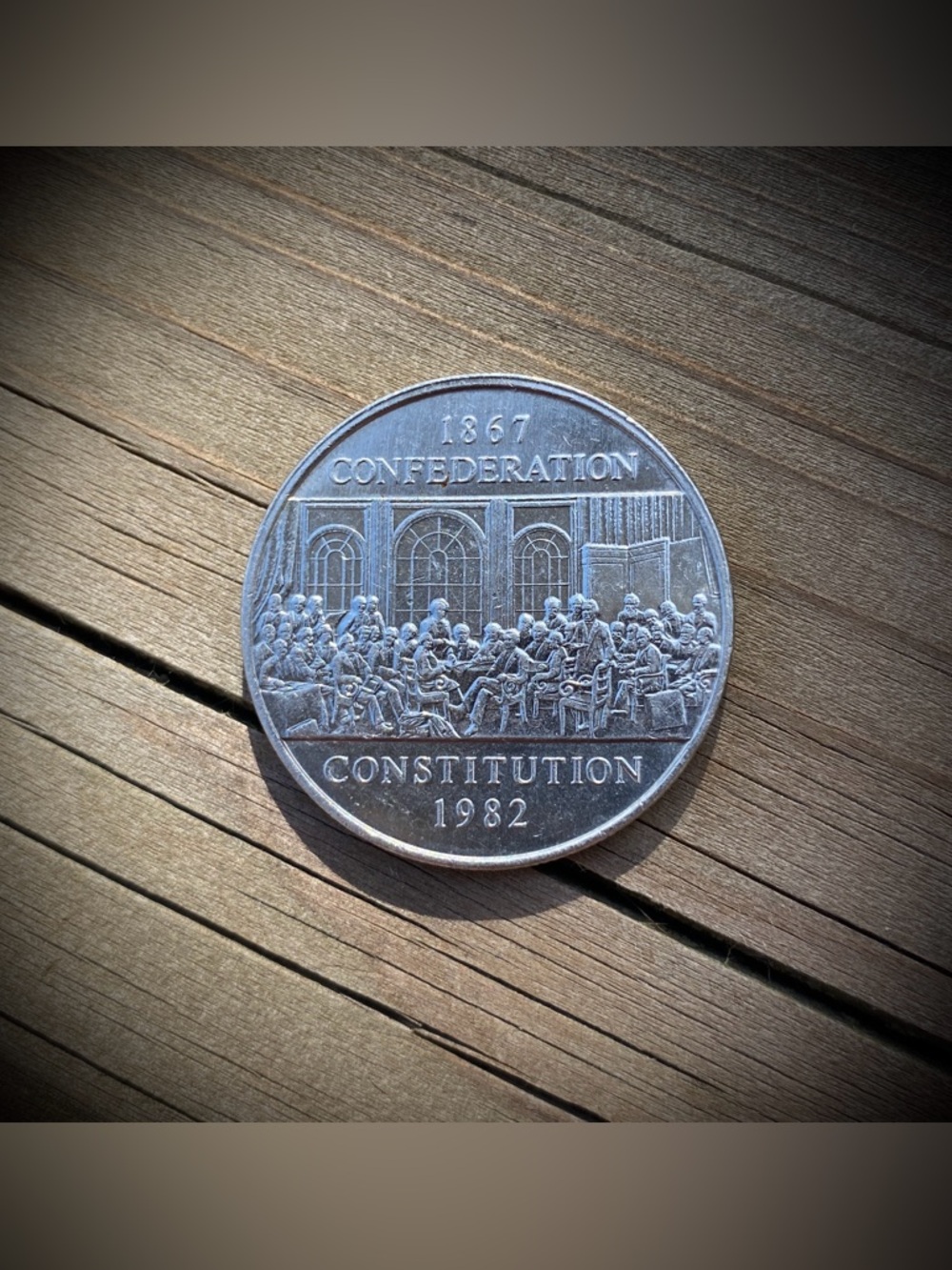 1982 Commemorative Coin Confederation of Canada
